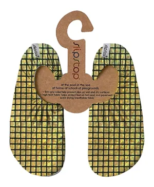 Slipstop Paris Junior  Pool Shoes - Gold