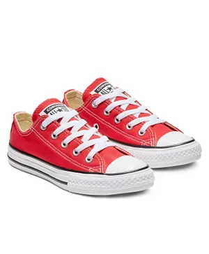 Converse Low Cut Shoes - Red