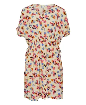 ليتل بيسز فستان مطبع بالكامل - متعدد الألوان