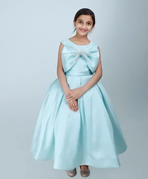 فستان مناسبات للأطفال من أكاس - أزرق