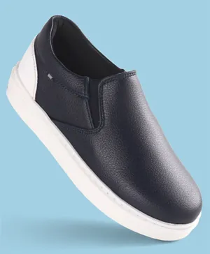 باين كيدز - حذاء كاجوال سهل الارتداء سادة - أزرق