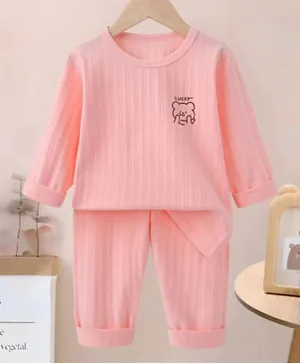 SAPS Lucky Teddy Nightsuit - Pink