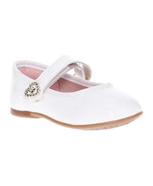 موليكينها - حذاء باليرينا - أبيض