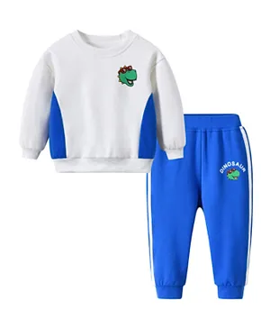 SAPS Dinosaur Sweatshirt & Joggers Set - Blue & Blue
