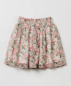 OVS Floral Pattern  Skirt - Multicolor