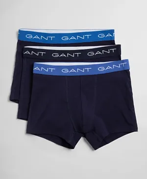 Gant 3 Pack Boxers - Blue