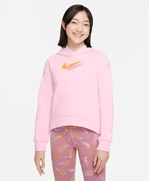 Nike NSW Fleece Hoodie - Pink