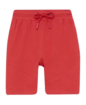 Cheekee Munkee Basic Drawstring Shorts - Red