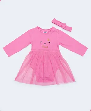 R&B Kids - Drop Needle Tutu Dress - Pink