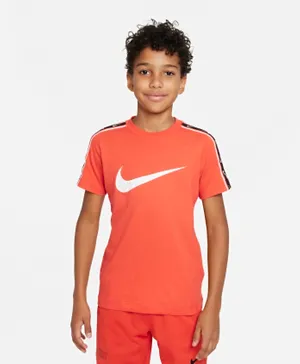 Nike Sportswear Round Neck T-Shirt - Orange