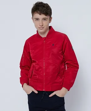 Beverly Hills Polo Club - Woven Jacket -  Red