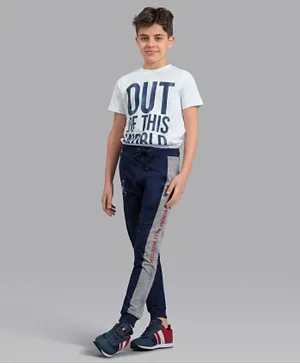 Beverly Hills Polo Club KNIT PANT-NAVY BLUE
