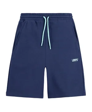 Levi's LVB Embroidered Shorts - Navy Blue
