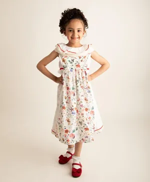 Kholud Kids - Children's Dress - White