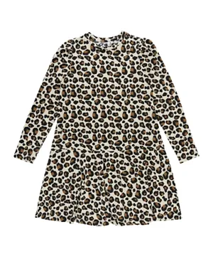 ليتل بيسز فستان بنقشة الفهد - متعدد الألوان