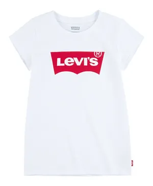 Levi's® Short Sleeve Batwing Tee - White