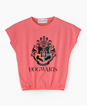 Warner Bros Hogwarts Fashion Top - Pink