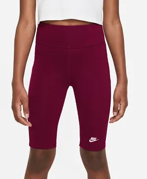 Nike Biker Shorts - Maroon