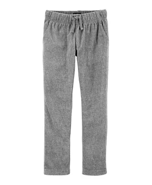 OshKosh B'Gosh Drawstring Fleece Pants - Grey