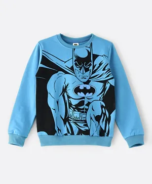 Warner Bros Batman Sweatshirt-blue