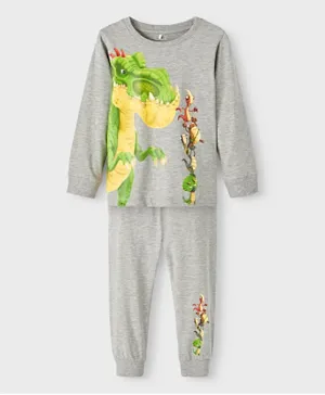 Name It - Pajama Set - Grey