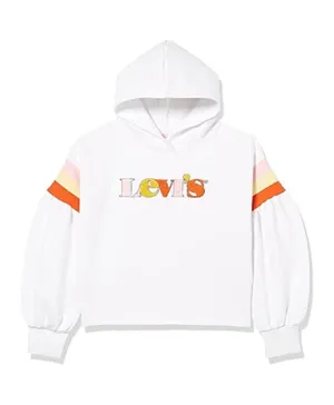Levi's LVG Full Slv High Rise Hoodie - White