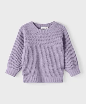 Name It - Knit Sweater - Orchid Petal