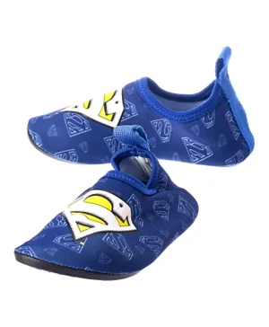 UrbanHaul Warner Brothers Superman Pool Shoes - Blue