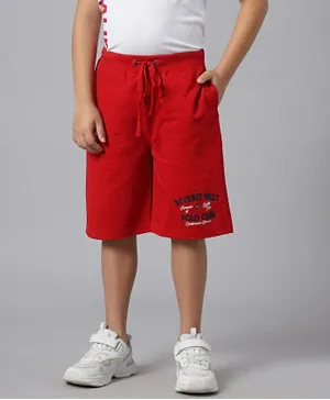 Beverly Hills Polo Club - Knit Shorts - Red