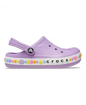 Crocs - Bayaband Charm Band Clogs - Purple