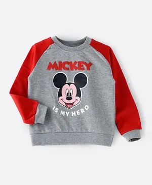 Disney Baby Mickey Mouse Sweatshirt - Grey