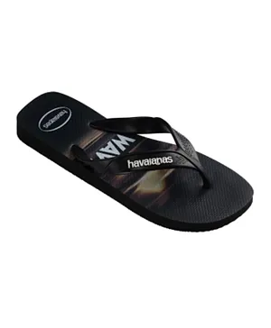 Havaianas Surf Flip Flops - Black