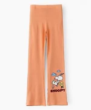 Urban Haul X Peanuts Snoopy Leggings - Orange