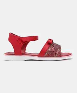 Neon Sandals - Red