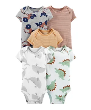 Carter's - Printed Bodysuits - Pack of 5