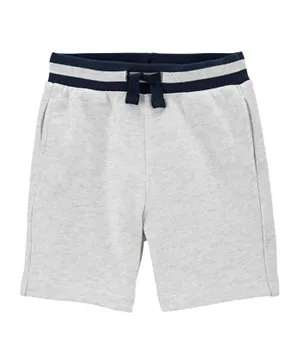 Carter's Pull-On French Terry Shorts - Grey