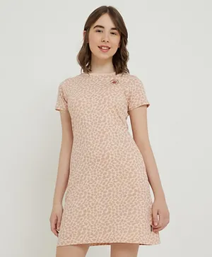 Beverly Hills Polo Club Mid Dress - Light Pink