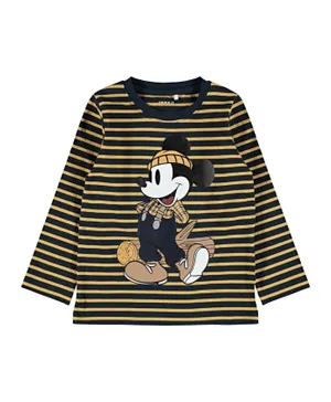 Name It Mickey Mouse T-Shirt - Dark Sapphire