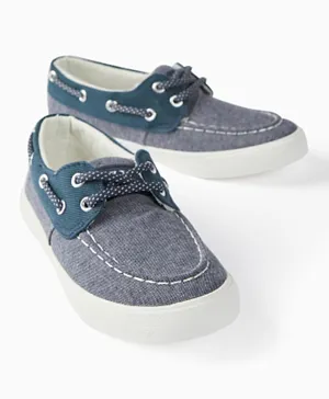 زيبي - حذاء رياضي على شكل قارب - أزرق