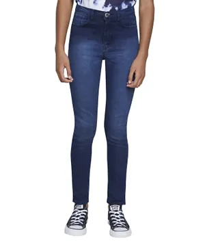 Levi's High Rise Super Skinny Jeans - Blue
