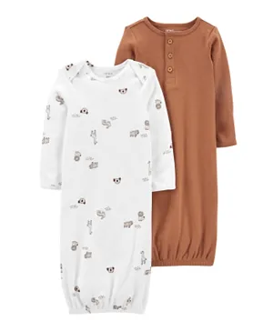 Carter's 2-Pack Sleeper Gowns - Multicolor