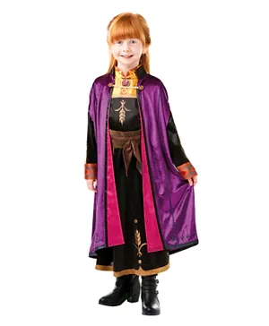 Rubie's Frozen 2 Princess Anna Costume - Black Purple