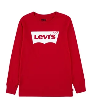 Levi's LVB LS Batwing T-shirt - Red