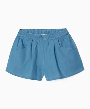 Zippy Solid Shorts - Blue