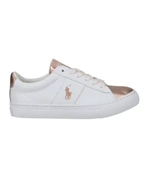 Polo Ralph Lauren Sayer Sneakers - White  Rose Gold