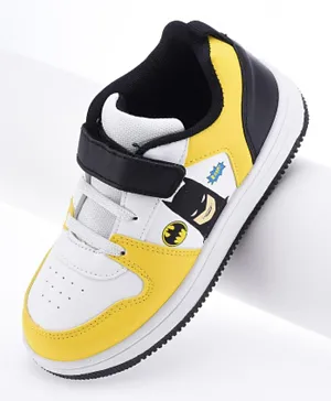 كوميك كيكس من أربانهول - حذاء باتمان الرياضي للأولاد - أصفر