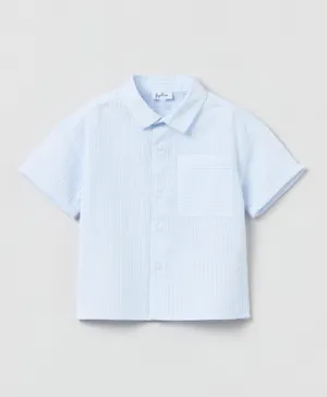 OVS Striped Shirt - Blue