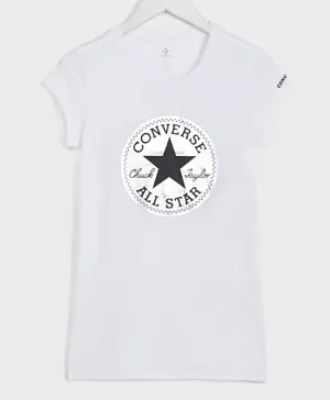 Converse - Printed T-Shirt - White