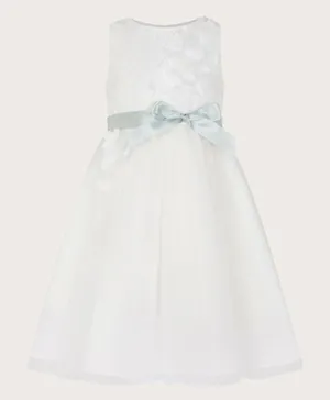 Monsoon Children Frankie Scuba Bridesmaid Dress - Ivory