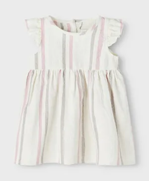 Name It - Baby Striped Short Sleeved Dress